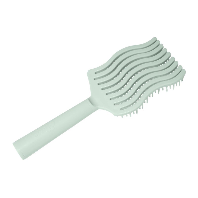Mane Wets Get It On Hair Brush - Detangling Wet Brush for All Hair Types - Helps Evenly Distribute Styling & Treatment Products - Made with Bendable Bristles to Prevent Tugging or Pulling (1 Count) - Image 3